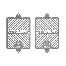 R&G Racing Radiator Guard (Pair, Stainless) for the Triumph Tiger 800 '21-'22
